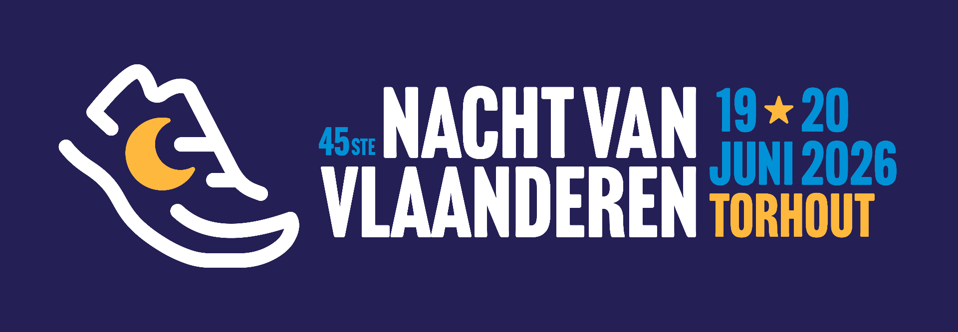 Nacht van Vlaanderen 2026 — 19 & 20 juni 2026, Torhout